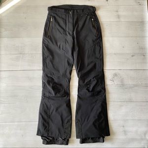 Obermeyer Athens Insulated Snow Snowboard Black Ski Skiing Pants Womens Sz 8